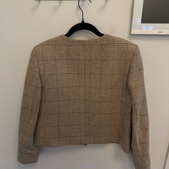 NWT J. Crew Isabelle Lady Jacket in plaid English wool - Picture 6 of 6